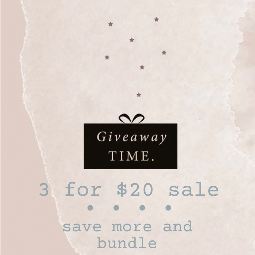 ✨3 for 20 sale